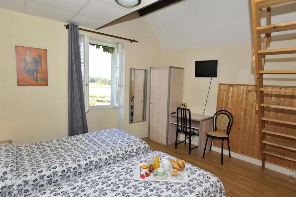 Le Compostelle Hotel Vézelay Kamer foto